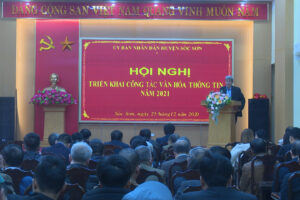 Năm 2020, ngành Văn hóa thông tin huyện Sóc Sơn thực hiện tốt   các nhiệm vụ chính trị