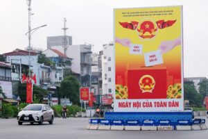 Công tác tuyên truyền, trang trí hướng tới ngày bầu cử: Tạo khí thế hồ hởi trong toàn dân