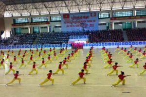 45% người dân Thanh Trì tham gia luyện tập thể thao thường xuyên