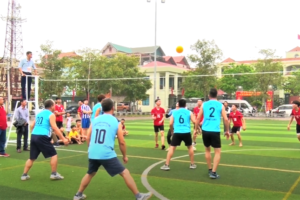 Giải Bóng chuyền hơi và Kéo co nam, nữ huyện Quốc Oai năm 2021
