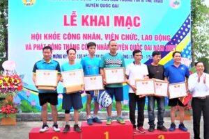 Quốc Oai: Sôi nổi Hội khỏe công nhân, viên chức, lao động năm 2021