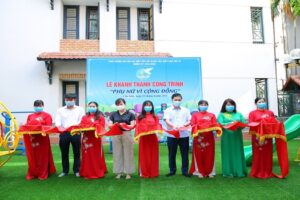 Quận Cầu Giấy khánh thành công trình “Phụ nữ vì cộng đồng”