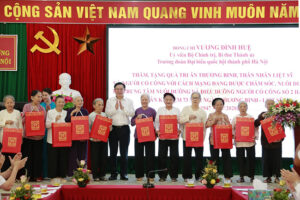 Hà Nội vận động ủng hộ Quỹ “Đền ơn đáp nghĩa” Thành phố năm 2021