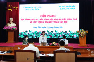 37 tuyến đường, phố của Long Biên đạt tiêu chuẩn “Tuyến phố văn minh đô thị”