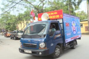 Ngành Văn hóa – Thông tin huyện Ứng Hòa phát huy vai trò tuyên truyền phòng, chống dịch COVID-19 trên địa bàn