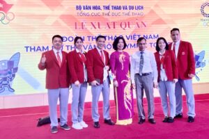 Lễ xuất quân đoàn Thể thao Việt Nam tham dự Olympic Tokyo 2020