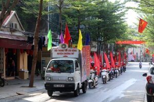 Ngành Văn hóa – Thông tin huyện Chương Mỹ tăng cường tuyên truyền phòng, chống dịch COVID-19