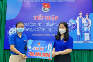 Tuổi trẻ quận Hoàng Mai chung tay phòng chống Covid-19