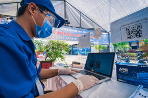 Mô hình “Áo xanh bảo vệ vùng xanh” ứng dụng công nghệ hiện đại trong công tác phòng, chống dịch
