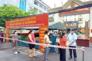 Quận Thanh Xuân: Tích cực tuyên truyền và phòng, chống dịch COVID-19