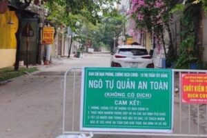 Huyện Ba Vì với mô hình “Xóm tự quản an toàn phòng, chống COVID-19”