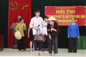 Huyện Gia Lâm tập trung tuyên truyền sâu rộng, tạo sự lan toả trong việc thực hiện 02 bộ QTƯX