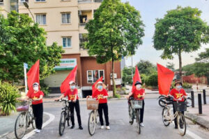 Phụ nữ quận Bắc Từ Liêm chủ động, tích cực, trách nhiệm, sáng tạo trong tuyên truyền, hỗ trợ phòng, chống dịch Covid-19