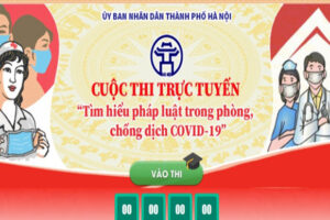 Lễ tổng kết và trao giải Cuộc thi “Tìm hiểu pháp luật trong phòng, chống dịch Covid-19” dự kiến diễn ra vào tháng 10/2021