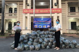 Hội Phụ nữ huyện Đan Phượng kết nối tiêu thụ nông sản giúp bà con trong mùa dịch