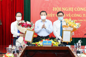 Công bố quyết định về việc tiếp nhận, bổ nhiệm Giám đốc Sở Văn hoá và Thể thao Hà Nội