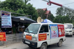 Huyện Ba Vì đẩy mạnh công tác tuyên truyền phòng, chống dịch, quyết tâm giữ vững “Vùng xanh”