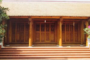 Tinh hoa nghề làm nhà gỗ cổ truyền ở Chàng Sơn