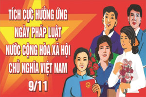 Đẩy mạnh các hoạt động tuyên truyền, hưởng ứng Ngày Pháp luật Việt Nam 9/11