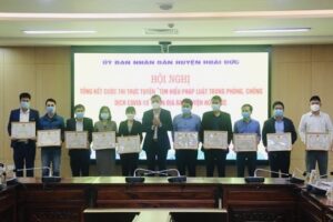 Huyện Hoài Đức tổng kết cuộc thi trực tuyến “Tìm hiểu pháp luật trong phòng, chống dịch bệnh COVID-19”