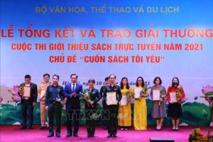 Trao giải Cuộc thi ‘Giới thiệu sách trực tuyến’ năm 2021