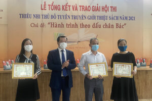 Tổng kết và trao giải Hội thi Thiếu nhi Thủ đô tuyên truyền giới thiệu sách năm 2021