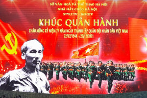 “Khúc quân hành” – Chương trình nghệ thuật chào mừng 77 năm Ngày thành lập Quân đội nhân dân
