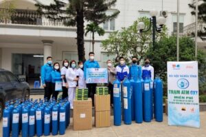 Quận Đoàn Thanh Xuân triển khai hệ thống “ATM Oxy miễn phí”