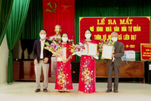 Ra mắt Nhà văn hóa tự quản tại xã Liên Bạt
