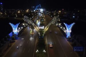 Tuyên truyền, cổ động, trang trí chiếu sáng mừng Đảng – mừng Xuân Nhâm Dần 2022