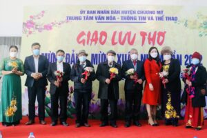Huyện Chương Mỹ tổ chức Giao lưu thơ mừng Đảng, mừng Xuân Nhâm Dần 2022