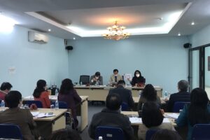 Hướng dẫn, trao đổi về công tác trang trí, khánh tiết, lễ tân phục vụ SEA Games 31