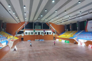 Nhà thi đấu Tây Hồ đã hoàn thiện cơ sở vật chất, sẵn sàng cho cho SEA Games 31
