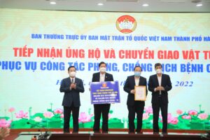 Hà Nội tiếp nhận, chuyển giao vật tư y tế phục vụ công tác phòng, chống dịch COVID-19 trị giá hơn 80 tỷ đồng
