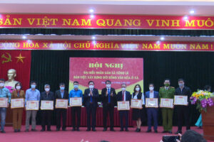 Xã Võng La huyện Đông Anh: 94,6% gia đình đạt Gia đình Văn hoá