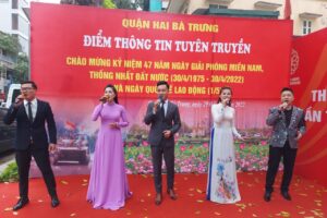 Quận Hai Bà Trưng tổ chức nhiều hoạt động chào mừng kỷ niệm 47 năm Ngày Giải phóng miền Nam, thống nhất đất nước (30/4) và Ngày Quốc tế Lao động (1/5)