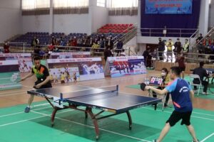 Huyện Chương Mỹ tổ chức Giải Bóng bàn Đại hội TDTT lần thứ VIII năm 2022