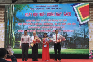Long Biên hưởng ứng Ngày sách và văn hoá đọc Việt Nam lần thứ nhất năm 2022