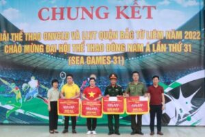 Chung kết Giải thể thao CNVCLĐ và lực lượng vũ trang quận Bắc Từ Liêm năm 2022