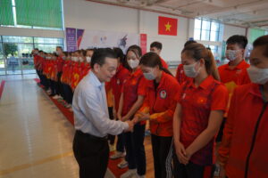 Chủ tịch Thành phố Chu Ngọc Anh kiểm tra công tác chuẩn bị SEA Games 31