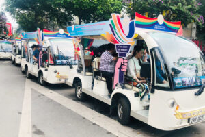 Hoàn Kiếm mở tour du lịch xanh, phương tiện giao thông sạch hưởng ứng SEA Games 31