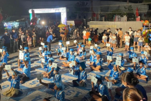 Sôi động “Sân chơi cuối tuần” cho thiếu nhi Đan Phượng