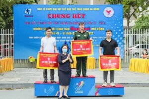 Chung kết Giải Việt dã Đại hội Thể dục thể thao quận Hà Đông lần thứ IX