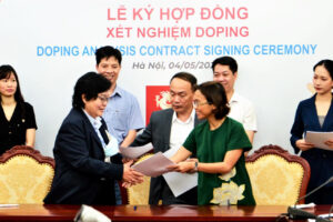 Ký Hợp đồng xét nghiệm Doping tại SEA Games 31