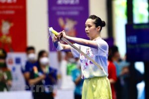 Quốc Khánh và Thúy Vi giành thêm 2 HCV cho đoàn Việt Nam