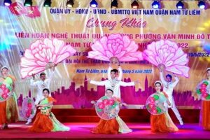 Chung khảo Liên hoan Nghệ thuật quần chúng Phường văn minh đô thị quận Nam Từ Liêm lần thứ nhất năm 2022
