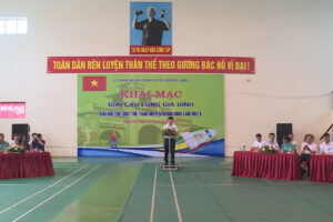 Huyện Đông Anh: Sôi nổi Giải cầu lông gia đình