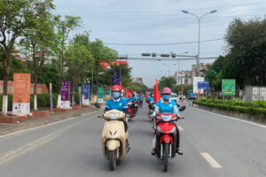 Phụ nữ Đan Phượng thực hiện nếp sống văn minh, xây dựng môi trường “Sáng – xanh – sạch – đẹp – an toàn”
