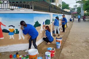Tuổi trẻ huyện Chương Mỹ hưởng ứng Tháng hành động vì trẻ em và triển khai Chiến dịch Thanh niên tình nguyện hè năm 2022