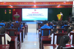 Hội nghị tuyên truyền, phổ biến, giáo dục pháp luật về phòng, chống bạo lực học đường, bạo lực gia đình, sức khoẻ sinh sản vị thành niên